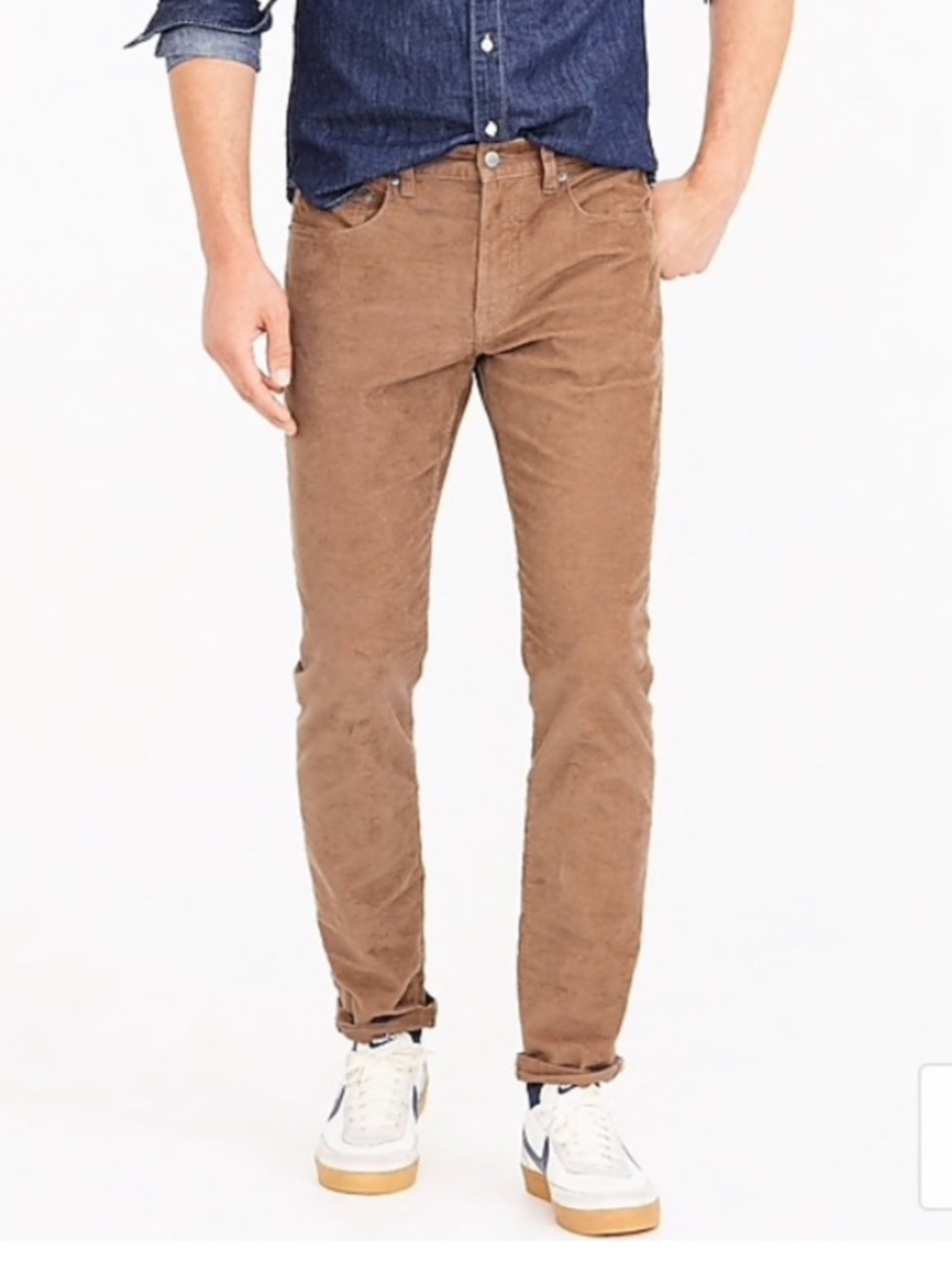 J Crew 484 Slim 100% Cotton Corduroy Pants 30x32